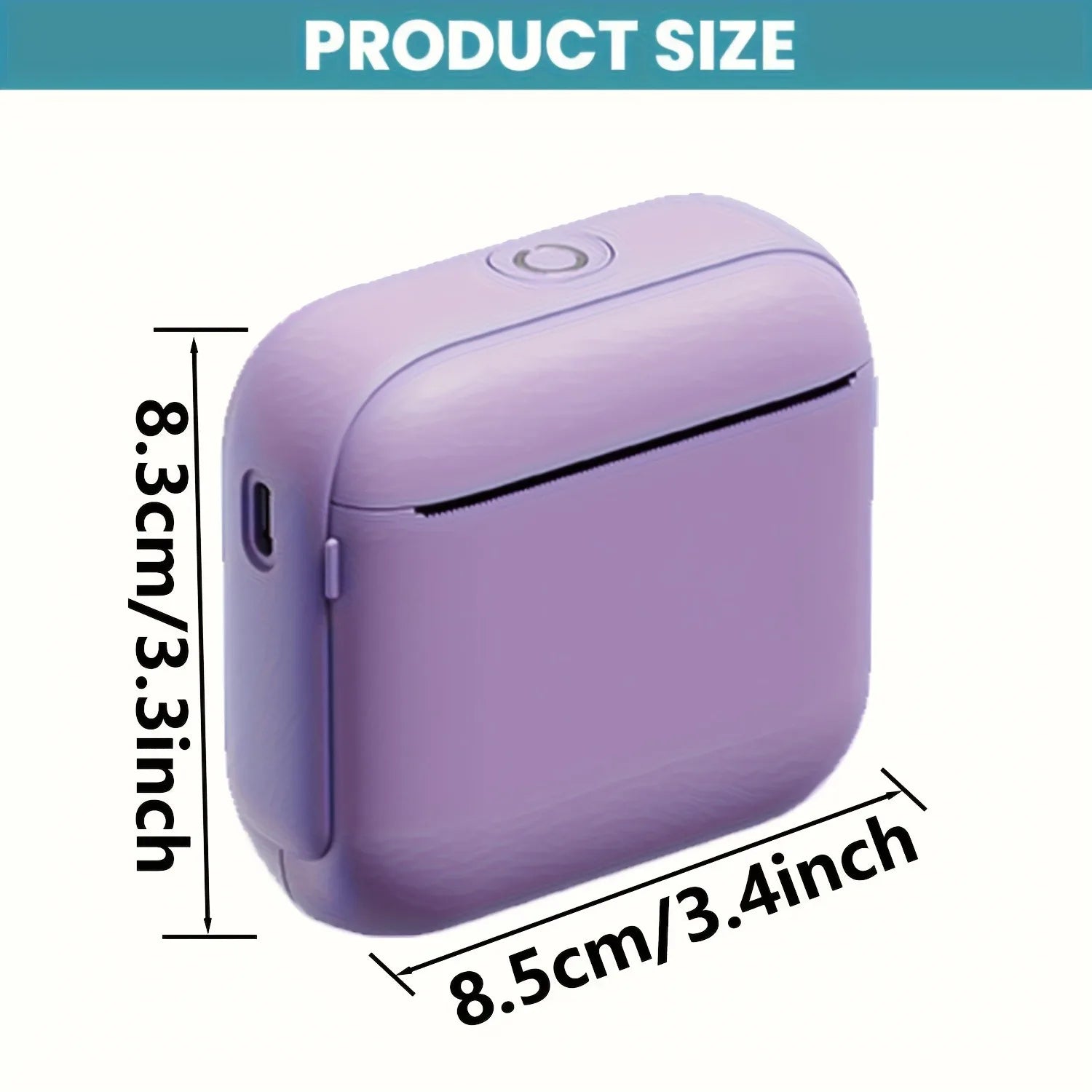 Portable Thermal Printer - Instant Printing, Compatible with iOS/Android, for Photos, Labels, Notes & More - Great Gift for Than
