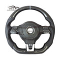 Ever-Carbon Racing ECR High Quality Customized Carbon Fiber Steering Wheel for Volkswagen VW Golf MK6 Steering Wheel