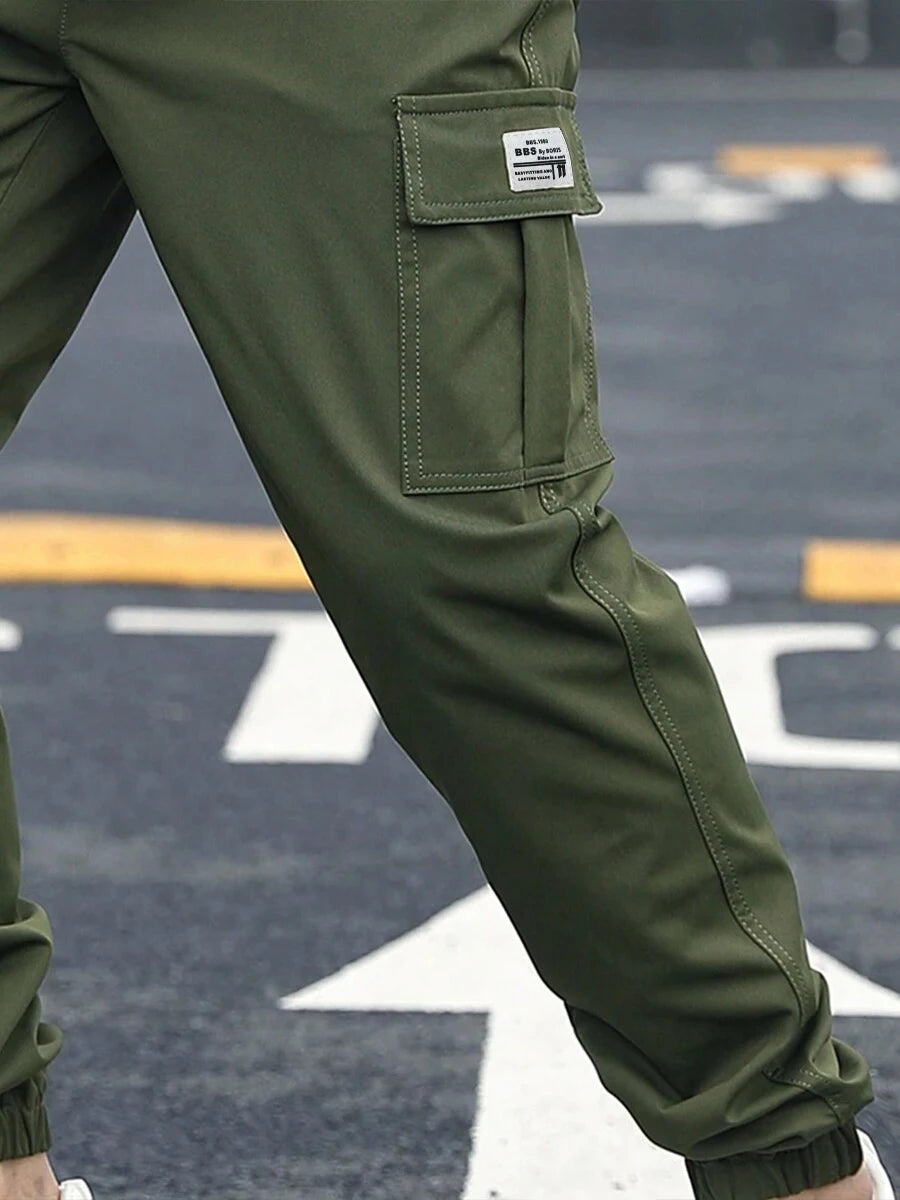 Men's American-style work pants, suitable for spring and autumn, trendy street style, simple and stylish, excellent quality and