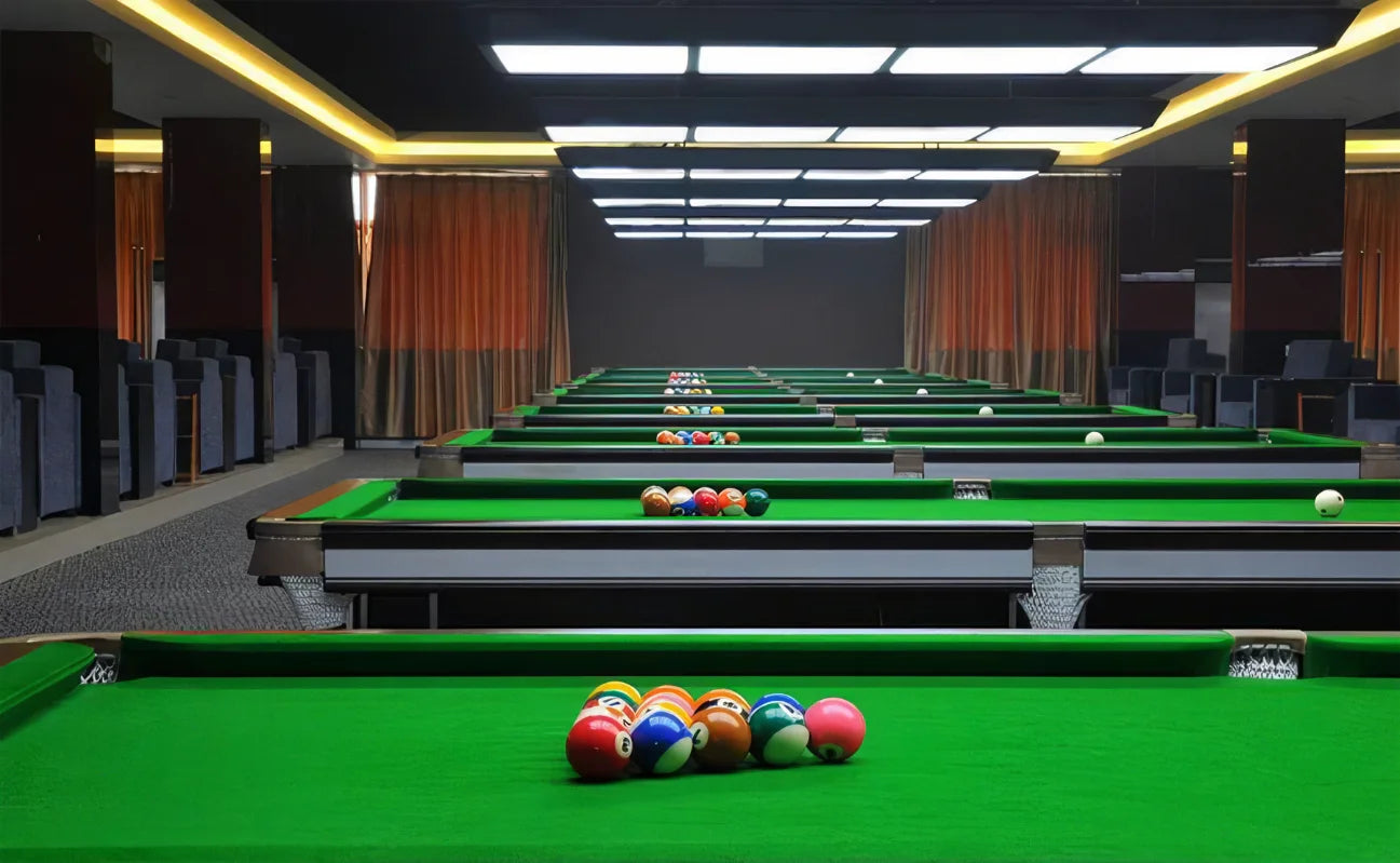 For KL-YG1 YG1 Series High Quality Maple Pool Cue Stick Customizable Center Joint 147cm 3/8*8 Stainless Steel Joint 12.5mm