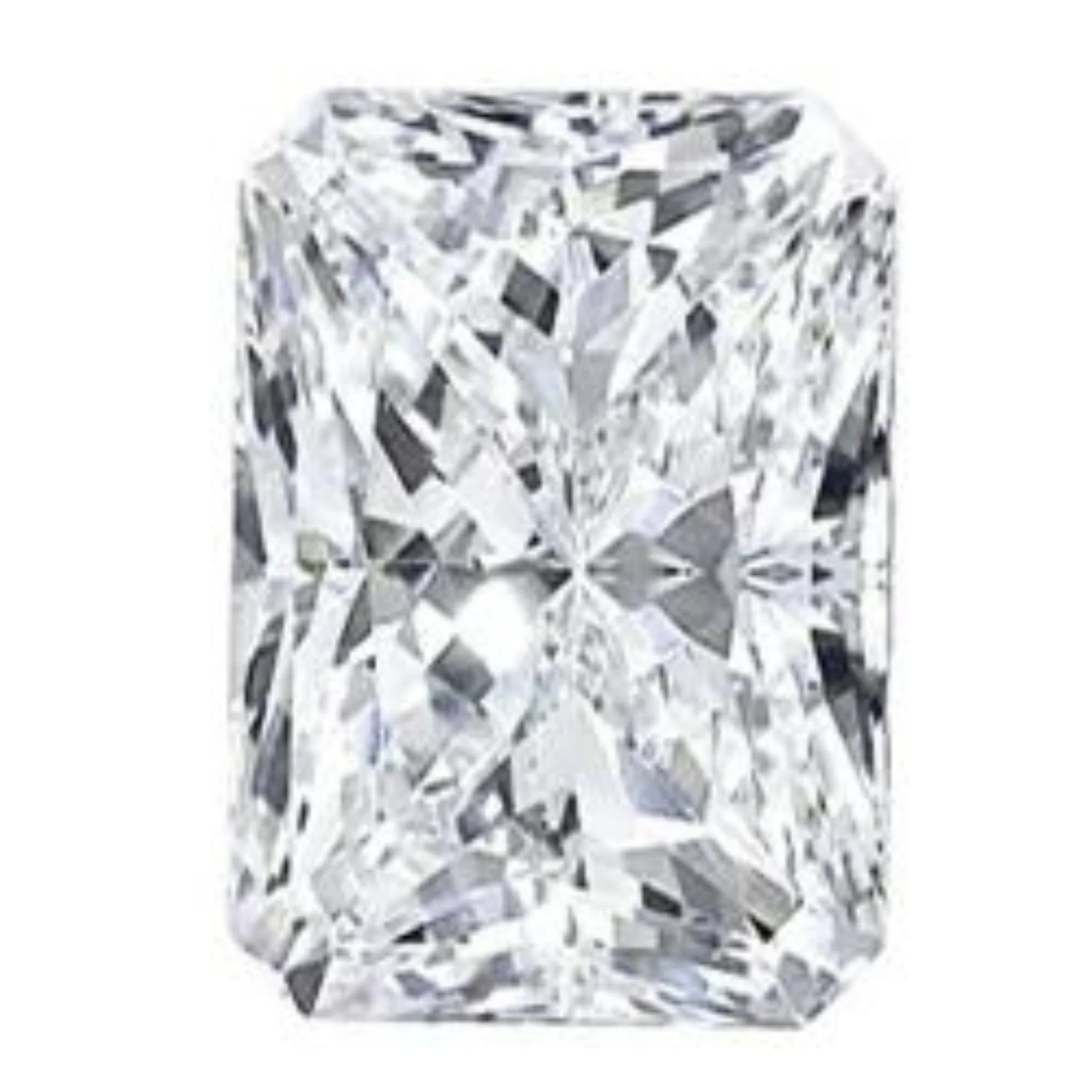 IGI Certified 5 Carat Radiant Cut Diamond CVD HPHT Technique VVS Clarity Loose Jewelry