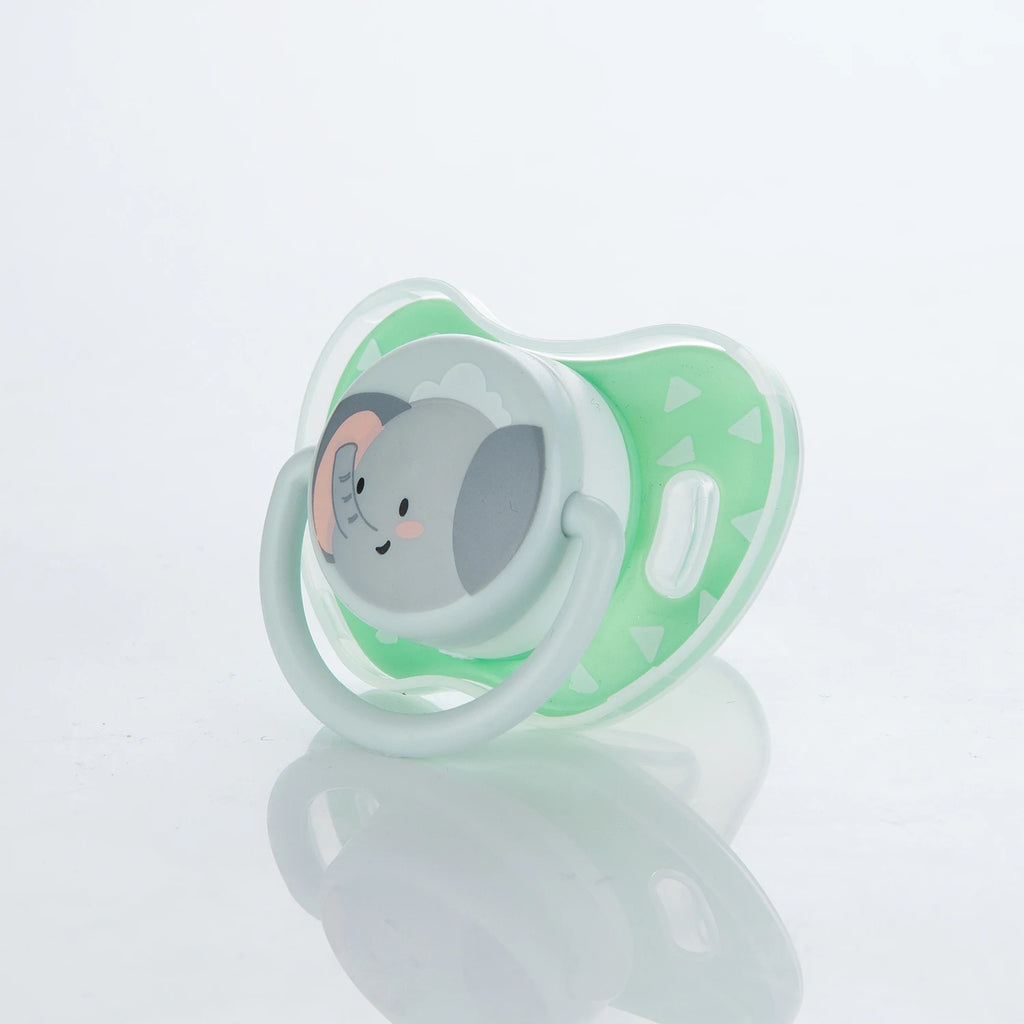 Miyocar Lovely Baby Pacifiers Bring Replacement Nipple (2 Pcs) Includes 6 Different Sized Silicone Teat for Boy Girl all size