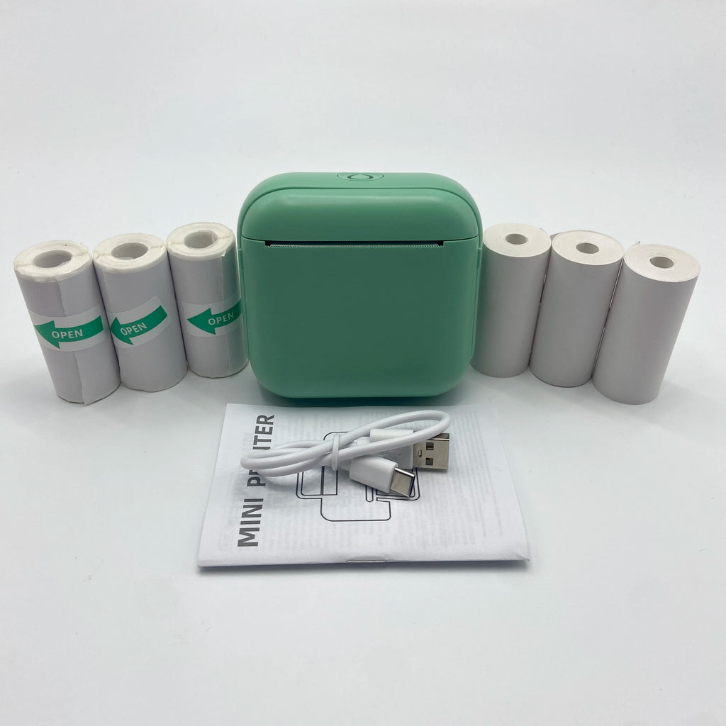 Portable Thermal Printer - Instant Printing, Compatible with iOS/Android, for Photos, Labels, Notes & More - Great Gift for Than