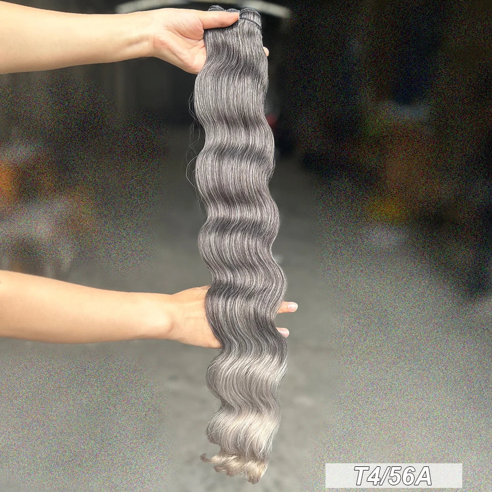 Magicae 30Inches 200G Piano Blonde SP12/16/613 Ombre Brown 6# Body Wave Bundles High Temperature Synthetic Hair Extensions