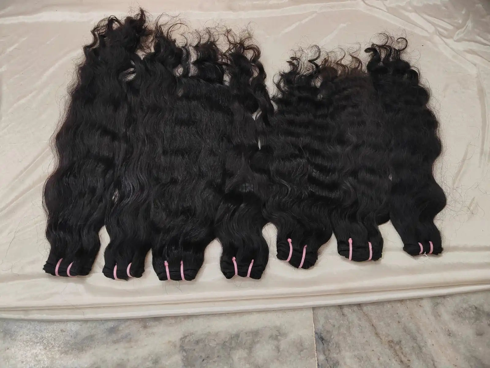 12A Raw Unprocessed Virgin Indian raw Hair, Loose wavy Weave 100% Remy Human Hair Genius weft, Cuticle Aligned Raw Virgin Hair