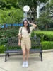 OEM ODM LINEN Blended Viscose Short Non-fading, Non-shrinking From Vietnam Manufacturer Factory