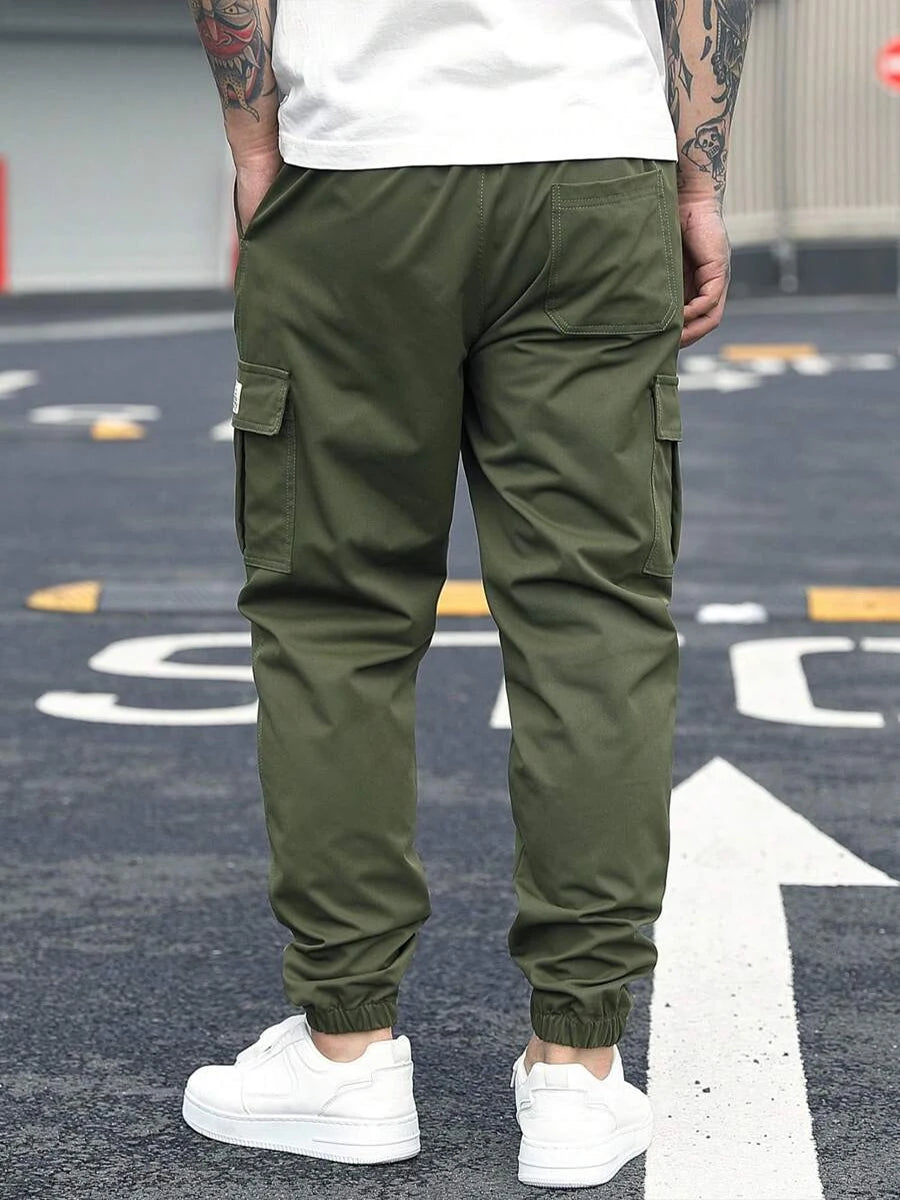 Men's American-style work pants, suitable for spring and autumn, trendy street style, simple and stylish, excellent quality and