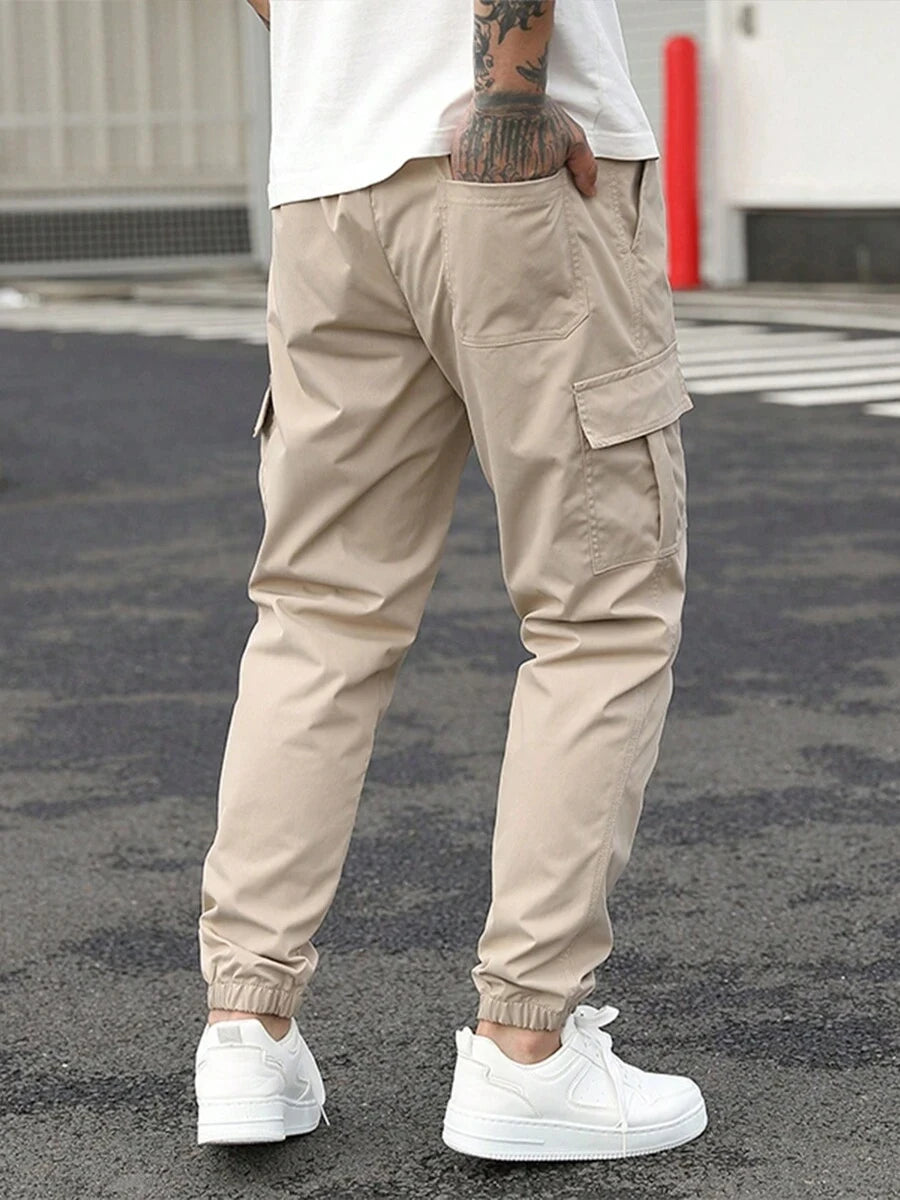 Men's American-style work pants, suitable for spring and autumn, trendy street style, simple and stylish, excellent quality and