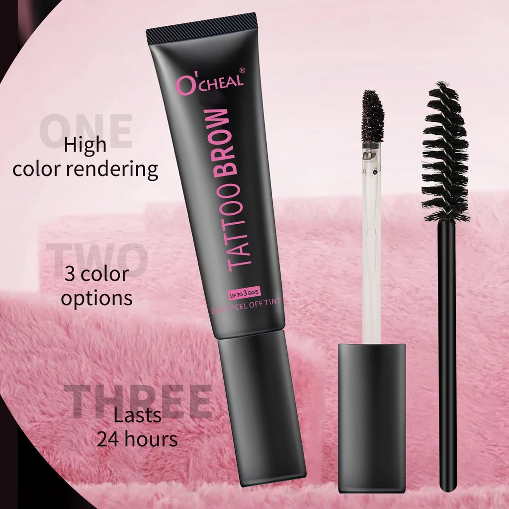 Ocheal  Eyebrow Dye Tint Fast Gel Eyelash Kit Eyebrows Tint Dye Makeup Waterproof Long Lasting Eyebrow Cream