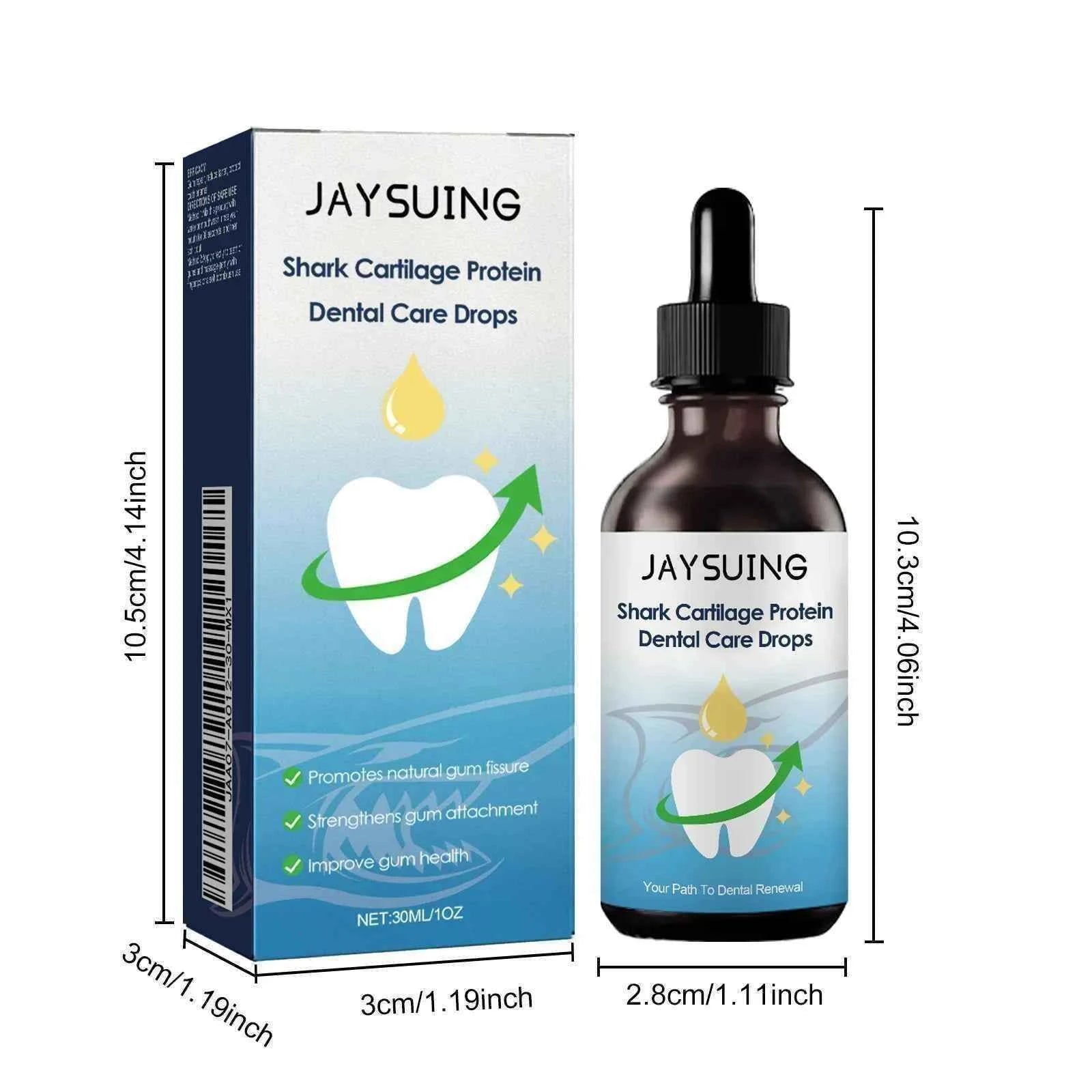 Jaysuing 30ml Repair Gums Serum Relieve Tooth Allergy Gum Pain Tooth Stain Cleaning Repair Gingival Regrowth Dental Care Drop