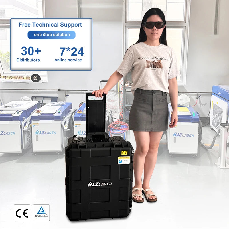 200w Pulse Laser Cleaning Machine for Rust Cleaning Paint Cleaning Machine JPT MOPA Laser