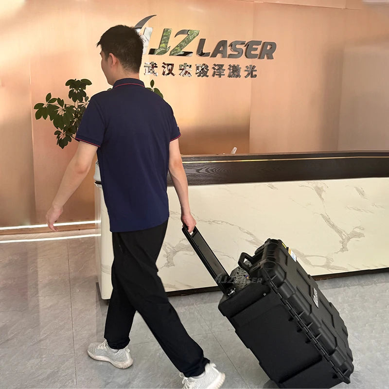 200w Pulse Laser Cleaning Machine for Rust Cleaning Paint Cleaning Machine JPT MOPA Laser