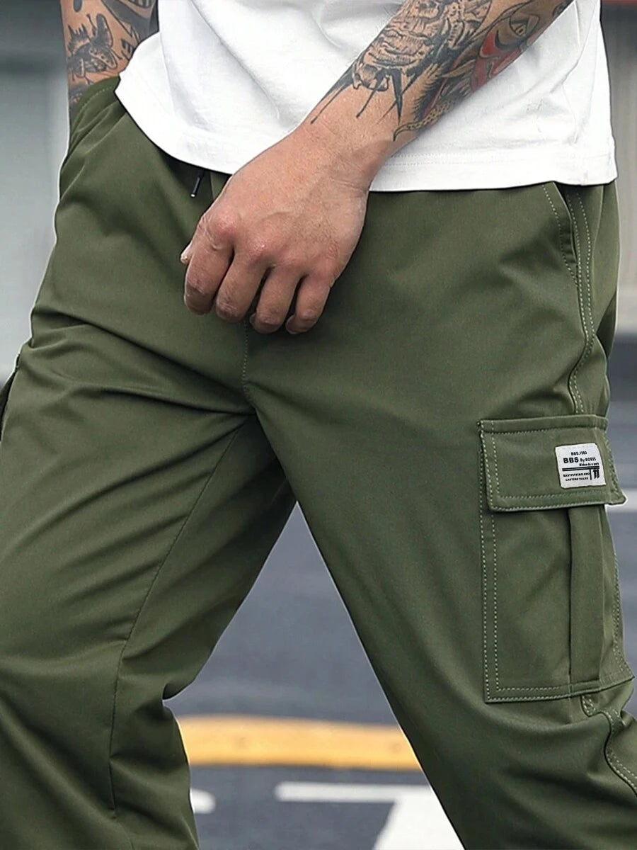 Men's American-style work pants, suitable for spring and autumn, trendy street style, simple and stylish, excellent quality and