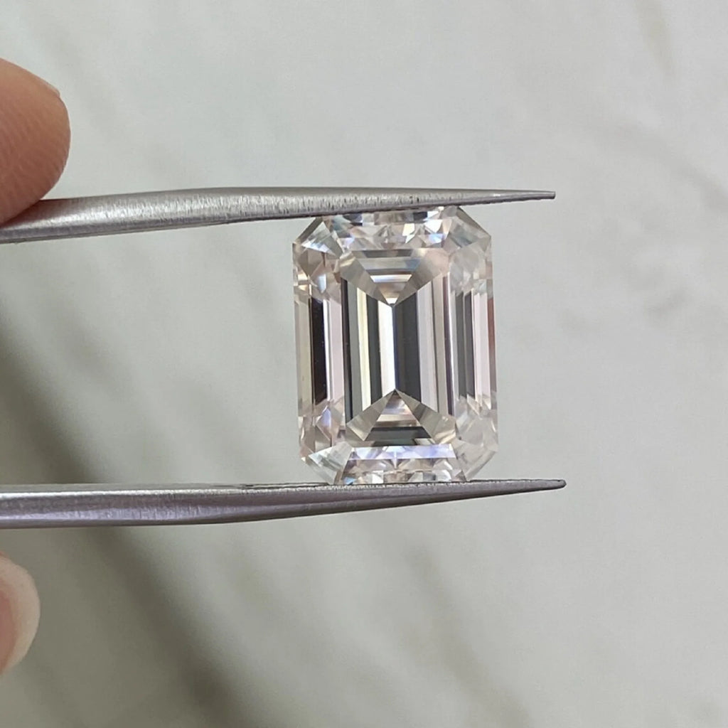 Lab Created CVD Diamond Loose Stone Emerald Cut 1.5 Ct E VS1 IGI Certified Excellent Cut High Quality Women's Jewelry Making