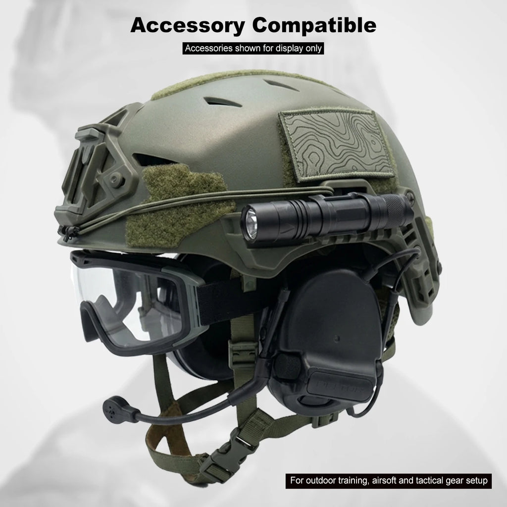 Wendy Helmet 3.0 Airsoft Tactical ABS Safety Helmet Adjustable 57-63cm for CS Paintball Outdoor Hunting Sports Gear
