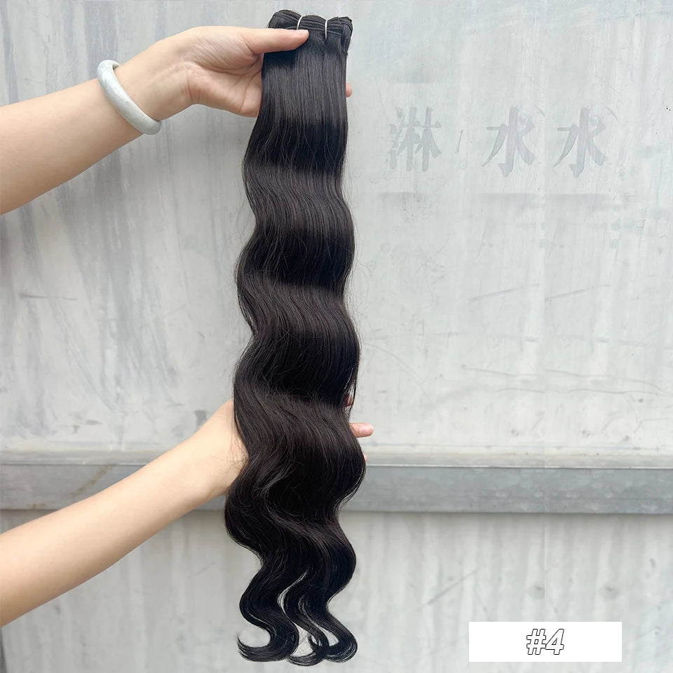 Magicae 30Inches 200G Piano Blonde SP12/16/613 Ombre Brown 6# Body Wave Bundles High Temperature Synthetic Hair Extensions