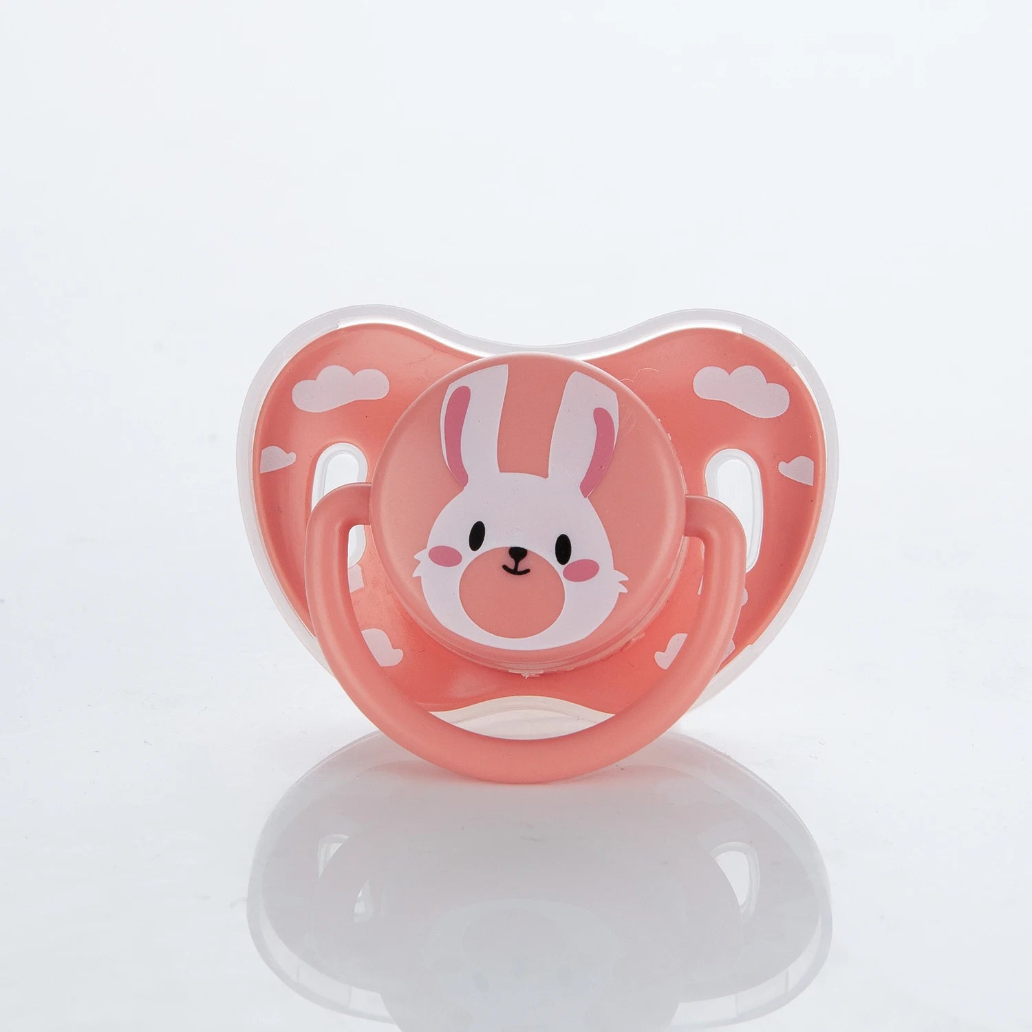 Miyocar Lovely Baby Pacifiers Bring Replacement Nipple (2 Pcs) Includes 6 Different Sized Silicone Teat for Boy Girl all size
