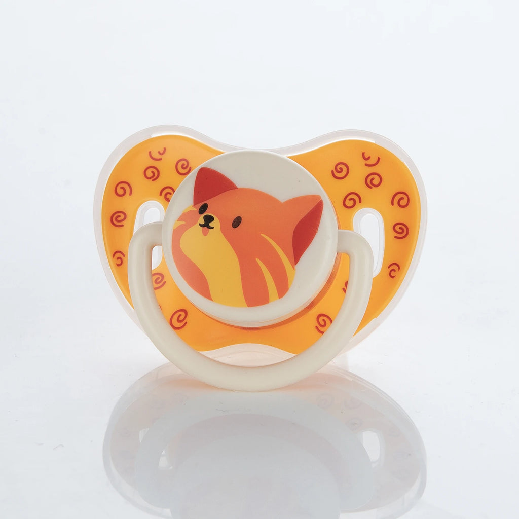 Miyocar Lovely Baby Pacifiers Bring Replacement Nipple (2 Pcs) Includes 6 Different Sized Silicone Teat for Boy Girl all size