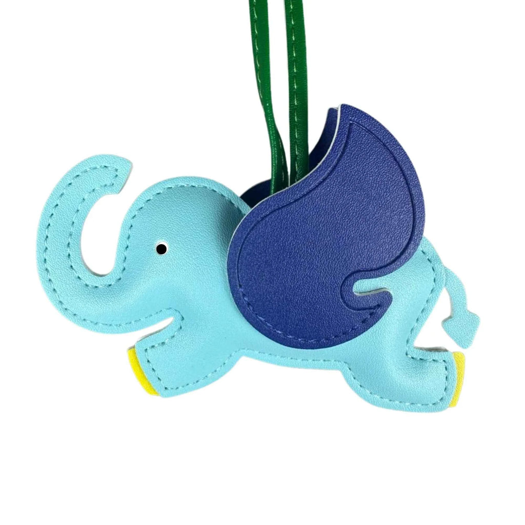 Elephant Bag Charm - Multi-Color Horse Charm Accessory for Purse, Backpack & Keys