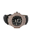 Excellent Quality Round Shape Rubber Band Watch for Wedding and Partywear Men's Quartz Watch Available at Affordable Price