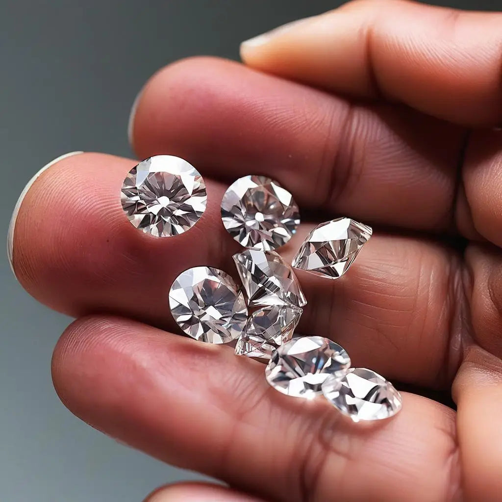 IGI  1 Carat Excellent VS Purity Loose E F Color White Hpht/cvd Certificate Diamond Wholesale Naked Stone Jewelry Ring Female