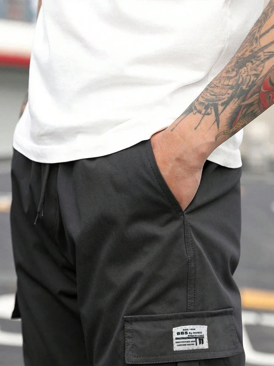 Men's American-style work pants, suitable for spring and autumn, trendy street style, simple and stylish, excellent quality and