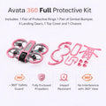DJI Avata 360 Lightweight Full Protection Kit No Vision Blocking, No Panoramic Interference, Super Snug Fit, ABS 360° Armor