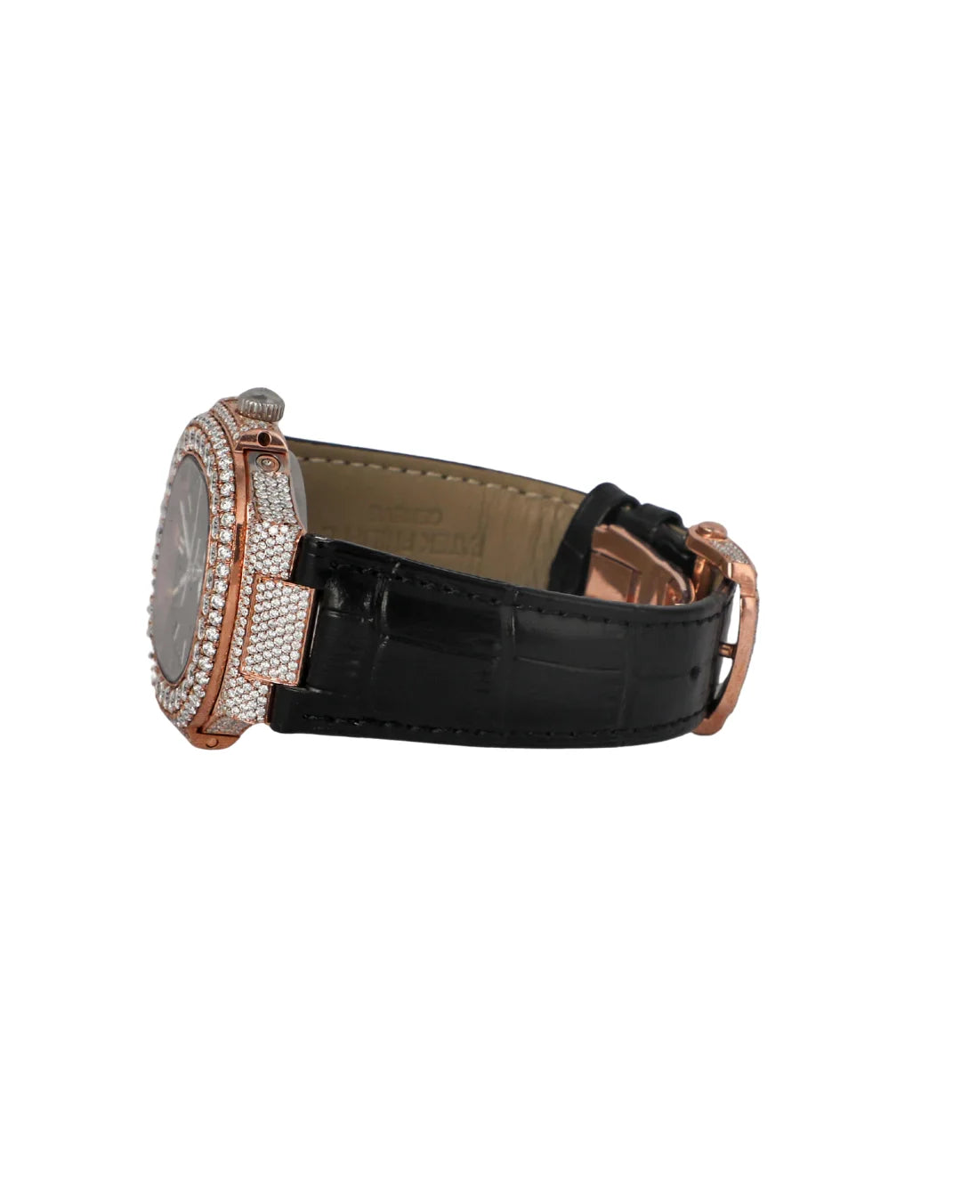 Excellent Quality Round Shape Rubber Band Watch for Wedding and Partywear Men's Quartz Watch Available at Affordable Price