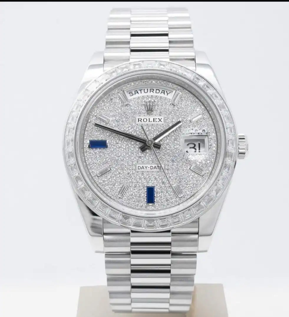 Full Diamond Moissanite Loose Gemstones High-Grade VVS Natural Watch for Men & Women Fine Watch