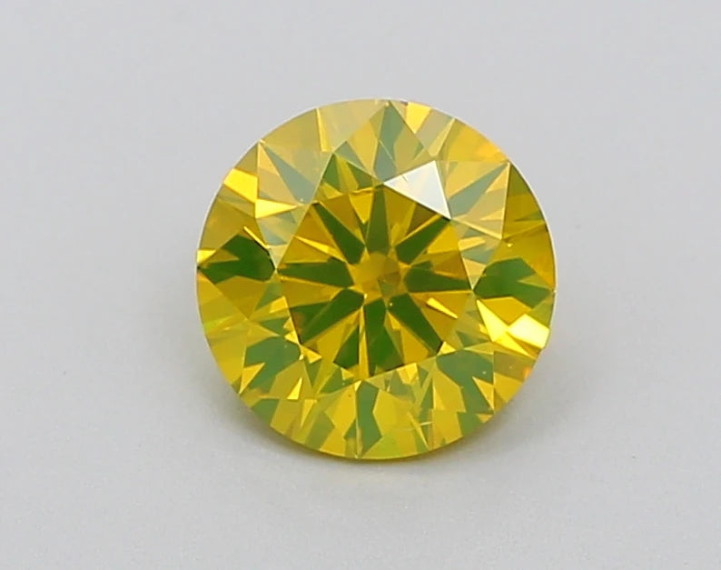 Natural Diamond Yellow color with GIA certification