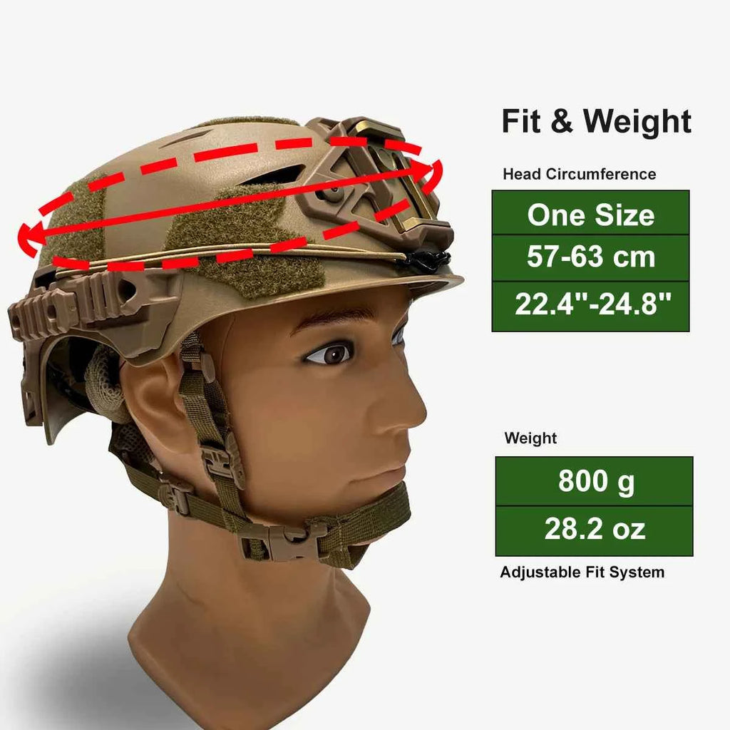 Wendy Helmet 3.0 Airsoft Tactical ABS Safety Helmet Adjustable 57-63cm for CS Paintball Outdoor Hunting Sports Gear
