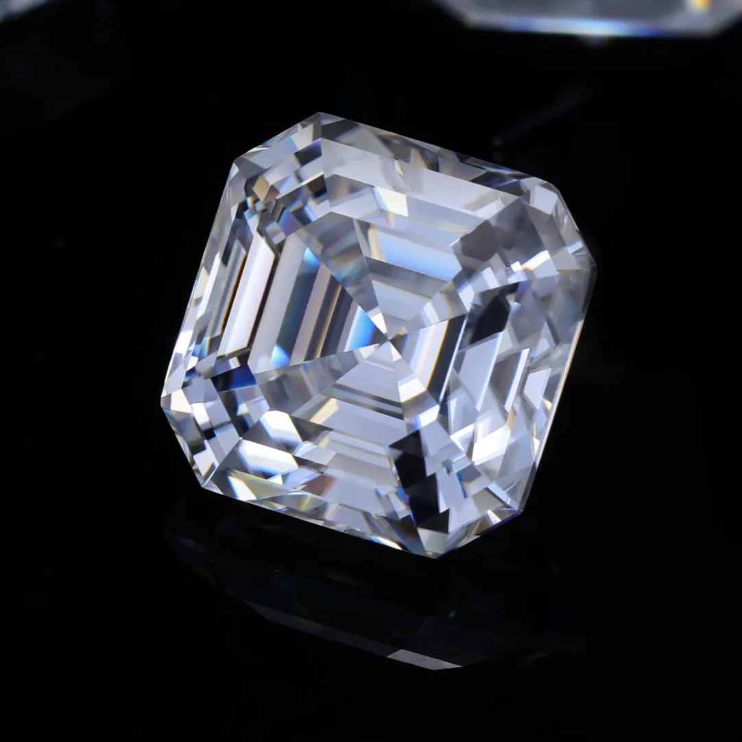 Asscher Shape Loose Lab Grown Diamond IGI Certified CVD Diamond for Personalized jewelry Making High Quality Diamond