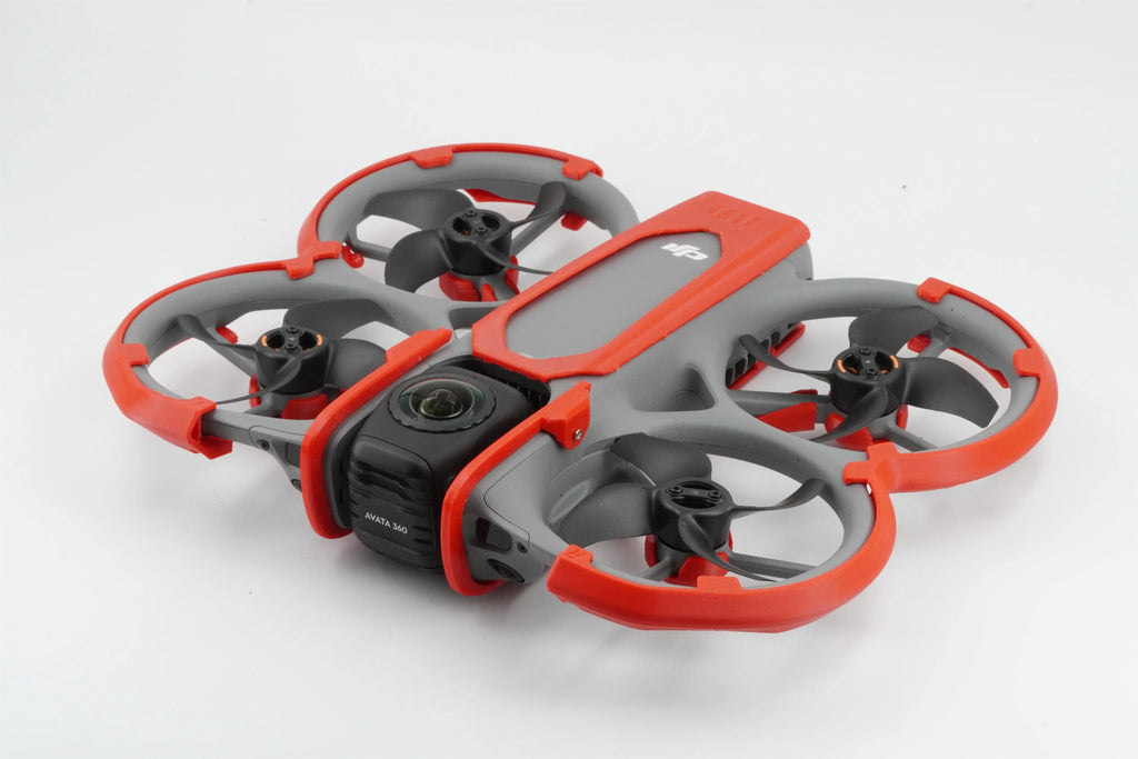 DJI Avata 360 Lightweight Full Protection Kit No Vision Blocking, No Panoramic Interference, Super Snug Fit, ABS 360° Armor