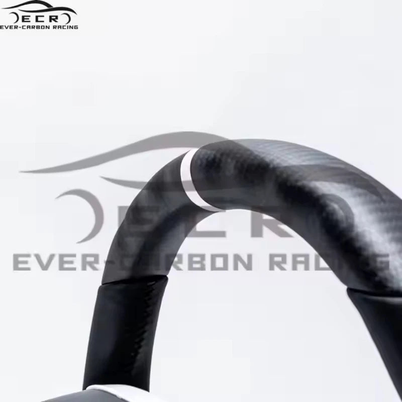 Ever-Carbon Racing ECR High Quality Customized Carbon Fiber Steering Wheel for Volkswagen VW Golf MK6 Steering Wheel