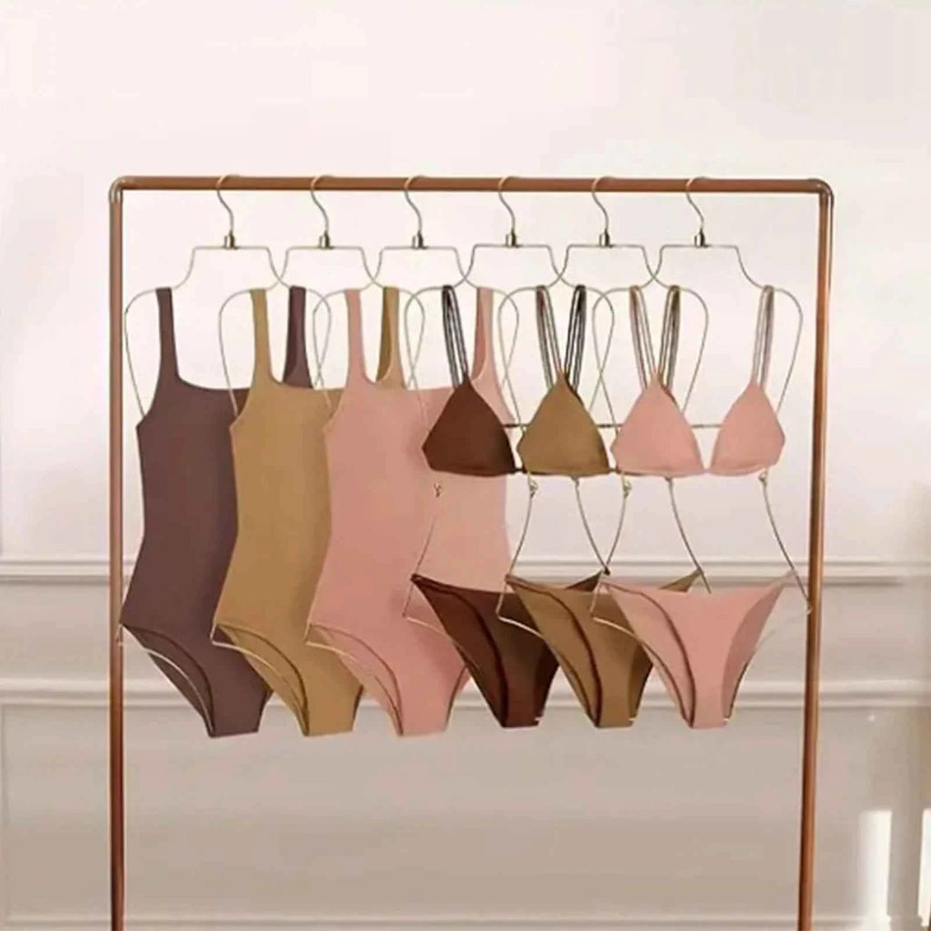 Body Shape Lingerie Hanger Foldable Durable Closet Organizer Swimsuit Hanger for Closet for Stores Boutiques Show Window Bedroom
