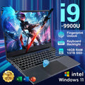 New Windows 11 15.6" Ultra Slim Portable Laptop intel Core i9-9900U 16GB RAM 1TB 2TB SSD Fingerprint Office Gaming Laptop PC