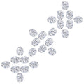Wholesale White IGI Certified Oval Cut Loose Diamonds 3.50 Caret  Cvd VVS VS1 Hpht Diamond Lab Grown Hpht Loose Cvd Diamond