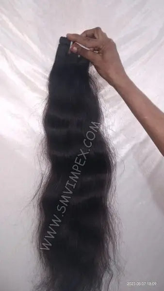 100% Raw unprocessed cuticle alaigned indian Remy human hair weaving from chennai. Natural wavy raw hair extension from chennai
