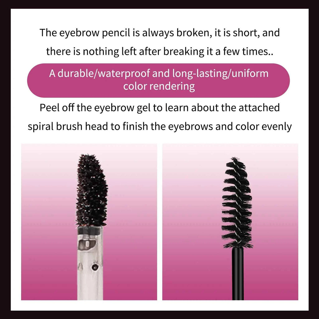 Ocheal  Eyebrow Dye Tint Fast Gel Eyelash Kit Eyebrows Tint Dye Makeup Waterproof Long Lasting Eyebrow Cream