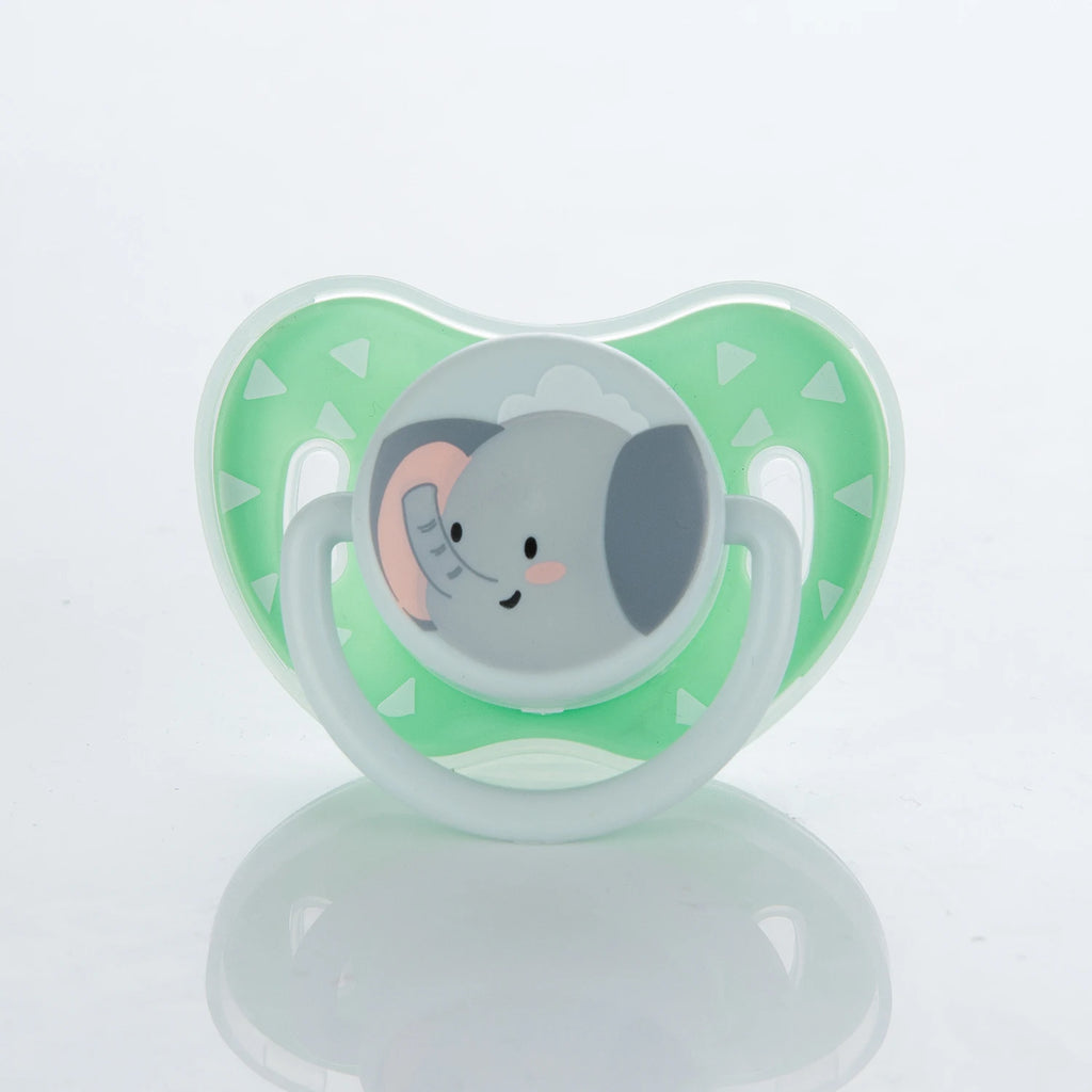 Miyocar Lovely Baby Pacifiers Bring Replacement Nipple (2 Pcs) Includes 6 Different Sized Silicone Teat for Boy Girl all size