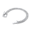 10K/14K Gold Cuban Link Bracelet Men, Lab Grown & Natural Diamond Hip Hop Jewelry Chain Necklace, CVD Custom