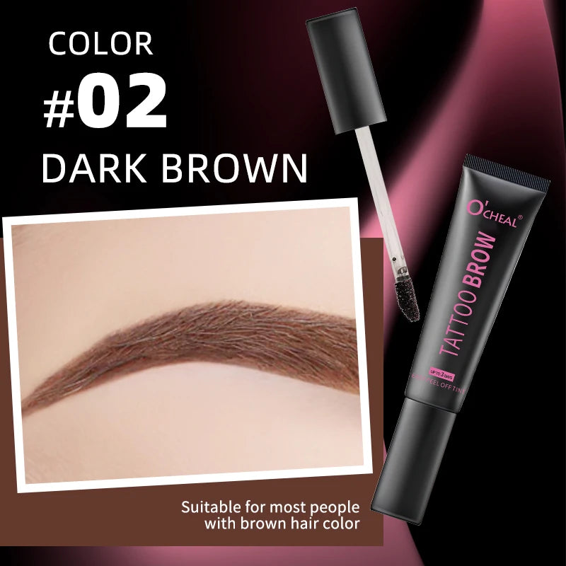 Ocheal  Eyebrow Dye Tint Fast Gel Eyelash Kit Eyebrows Tint Dye Makeup Waterproof Long Lasting Eyebrow Cream