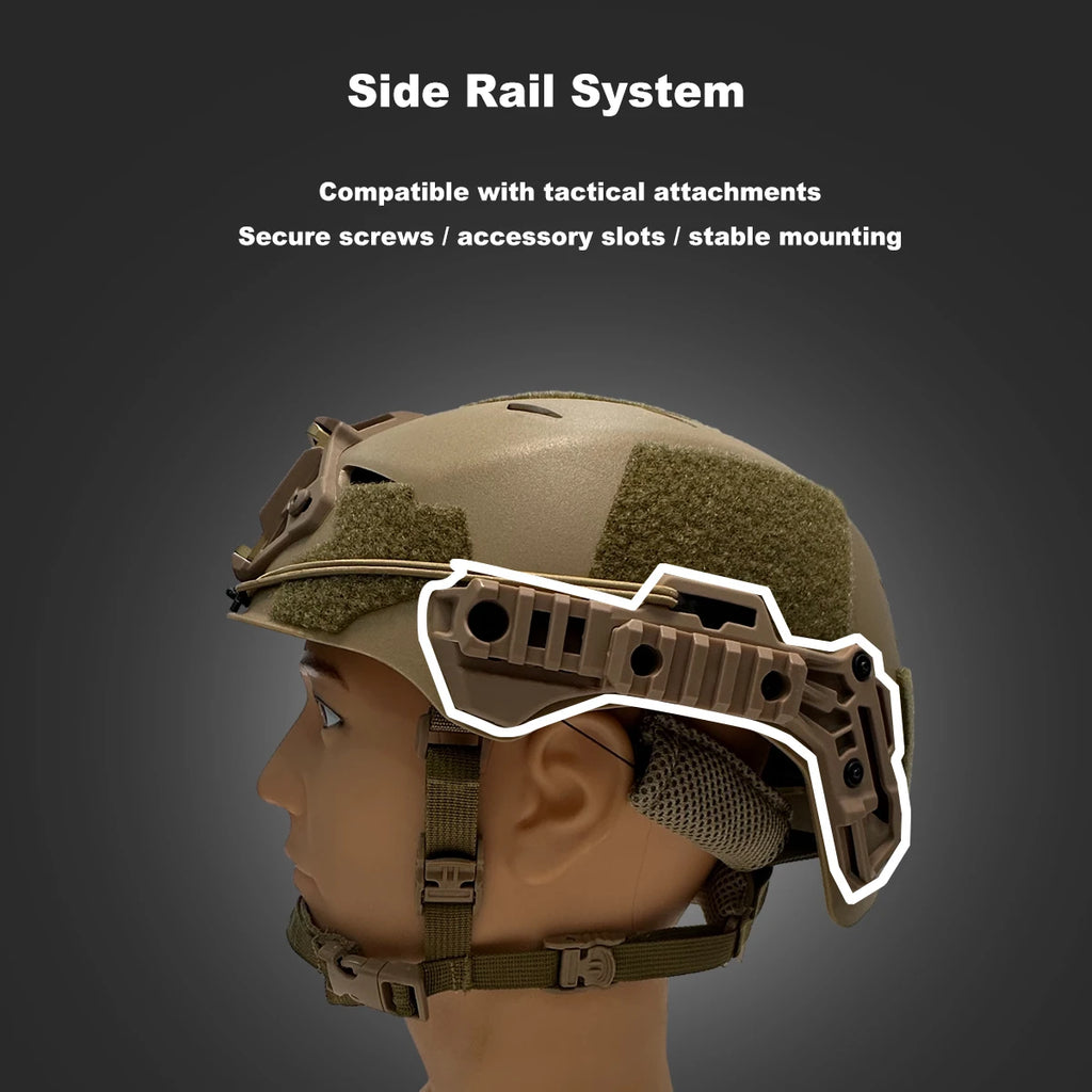 Wendy Helmet 3.0 Airsoft Tactical ABS Safety Helmet Adjustable 57-63cm for CS Paintball Outdoor Hunting Sports Gear