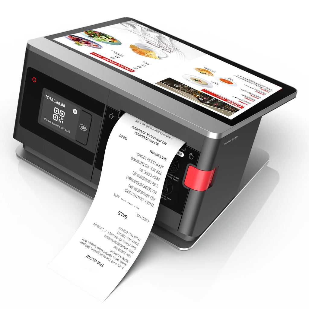 Fancon1 YDLY 10.1/11.6\" All-in-One Android Windows EPOS Systems Restaurant POS Machine for Cash Register IMIN