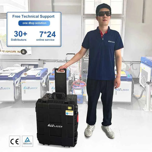 200w Pulse Laser Cleaning Machine for Rust Cleaning Paint Cleaning Machine JPT MOPA Laser