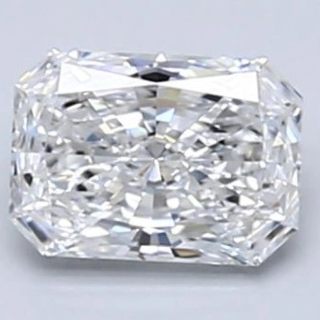 CVD HPHT Diamond Jewelry IGI Certification 2.75 Caret Radiant  Cut Diamond Loose Diamond