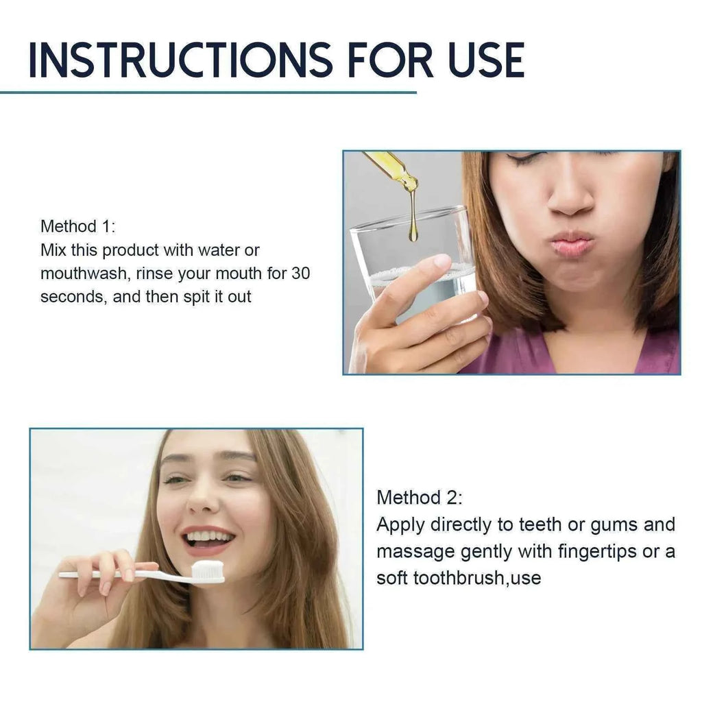 Jaysuing 30ml Repair Gums Serum Relieve Tooth Allergy Gum Pain Tooth Stain Cleaning Repair Gingival Regrowth Dental Care Drop
