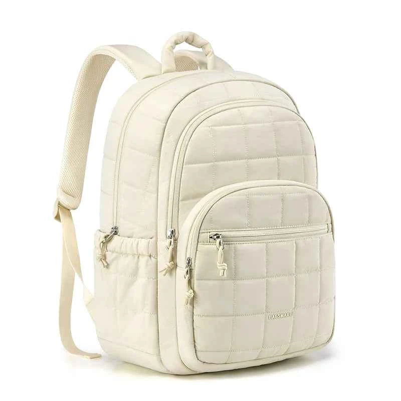 BAGSMART Women's Backpack Large Capacity Travel Backpack Simple Female Bags School College Laptop Backpack for Girls