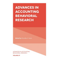 Advances in Accounting Behavioral Research - Hardcover