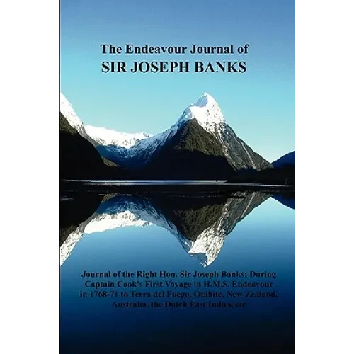 The Endeavour Journal of Sir Joseph Banks - Paperback